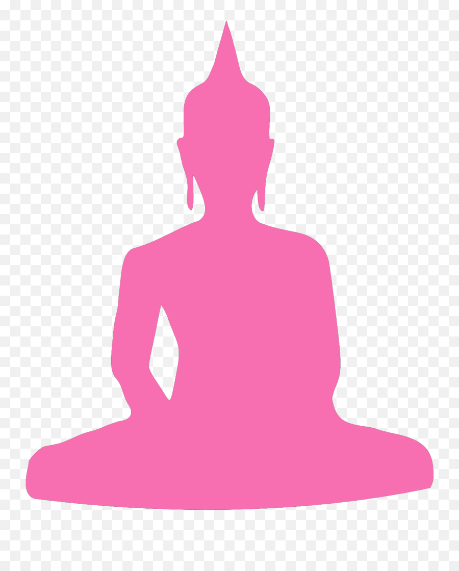 Pink Buddha 4 Svg Vector Pink Buddha 4 Clip Art - Svg Clipart Emoji,Meditate Clipart