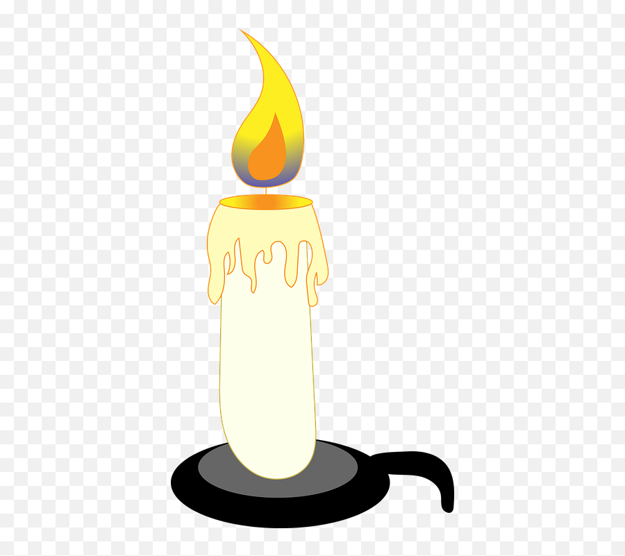 Candle Halloween Night - Free Vector Graphic On Pixabay Emoji,Candle Lantern Clipart
