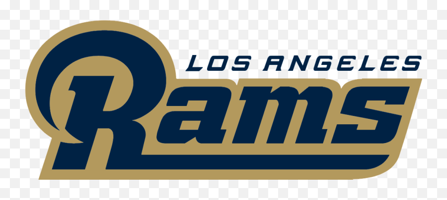 Los Angeles Rams Textlogo - Logo Transparent La Rams Emoji,Rams Logo