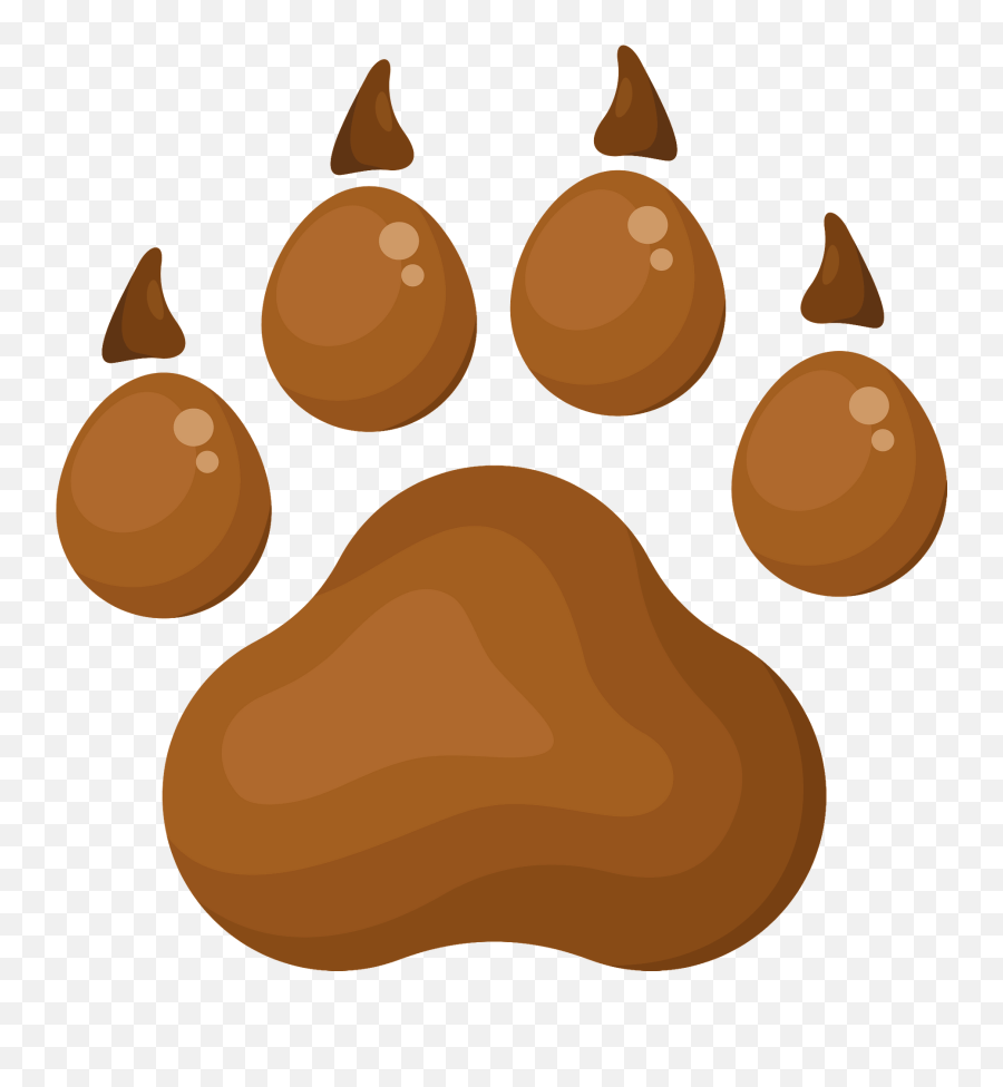 Dog Paw Clipart Free Download Transparent Png Creazilla - Happy Emoji,Dog Paw Clipart