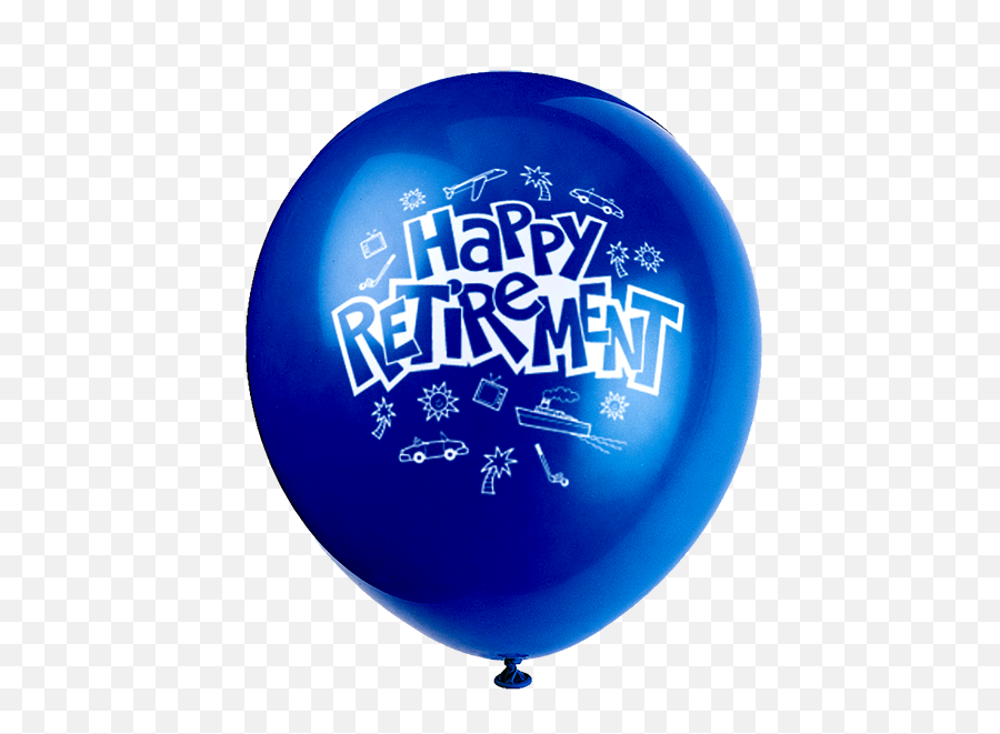 Retirement Balloons Emoji,Retirement Clipart