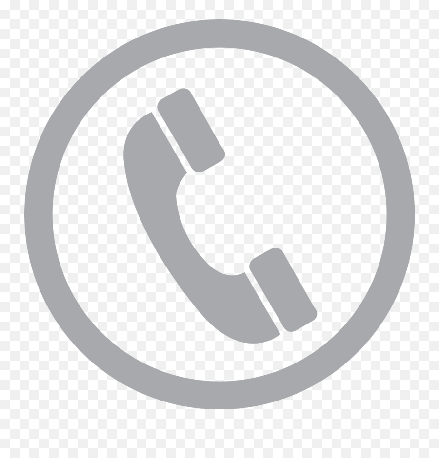 Telephone - Phone Logo Png Gray Emoji,Telephone Logo