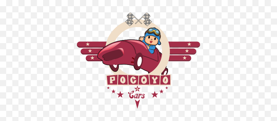 Get Pocoyo Coloring Cars Pocoyo Cars - Pocoyo Cars Emoji,Cars Com Logo