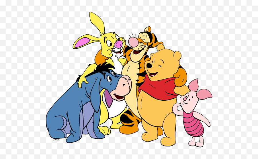 Winnie The Pooh And Friends - Love Quotes Winnie The Pooh Group Emoji,Classic Winnie The Pooh Clipart