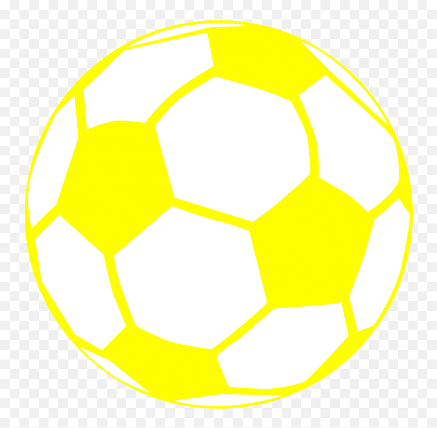 Ball Clipart Yellow - Circle Png Download Full Size Yellow Soccer Ball Clipart White Soccer Ball Clipart Emoji,Soccer Balls Logo