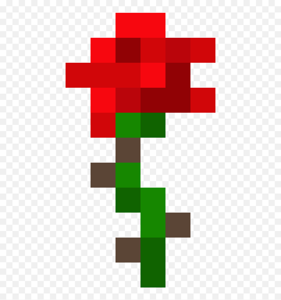 Minecraft Red Outline On Blocks - Minecraft Rose Emoji,2b2t Logo