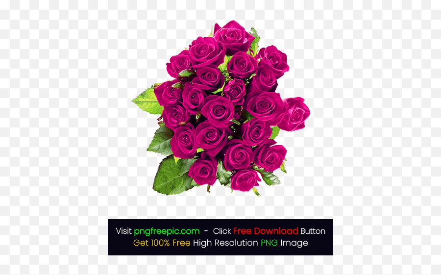 Flower Png Hd - Flower Png Images Download Free Pngfreepic Bouquet Of Roses Transparent Emoji,Pink Rose Png