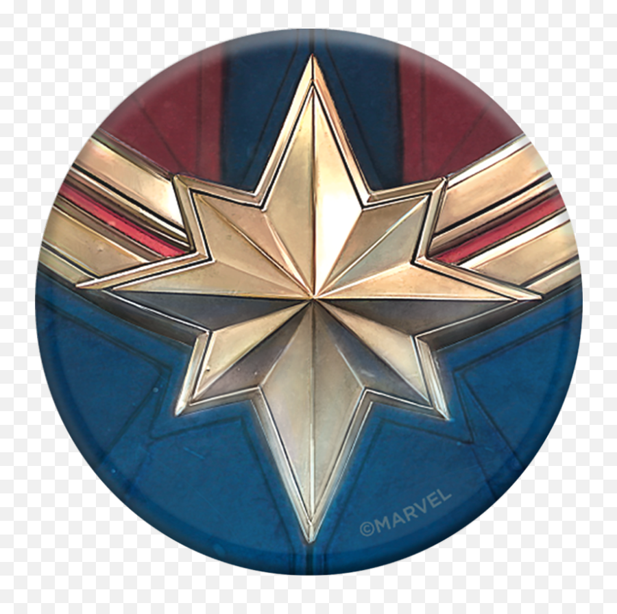Captain Marvel - Transparent Captain Marvel Logo Png Emoji,Captain Marvel Logo