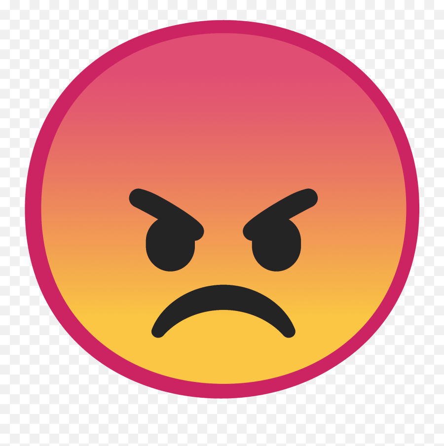 Angry Face Emoji - Emoji Angry Meaning,Mad Emoji Png