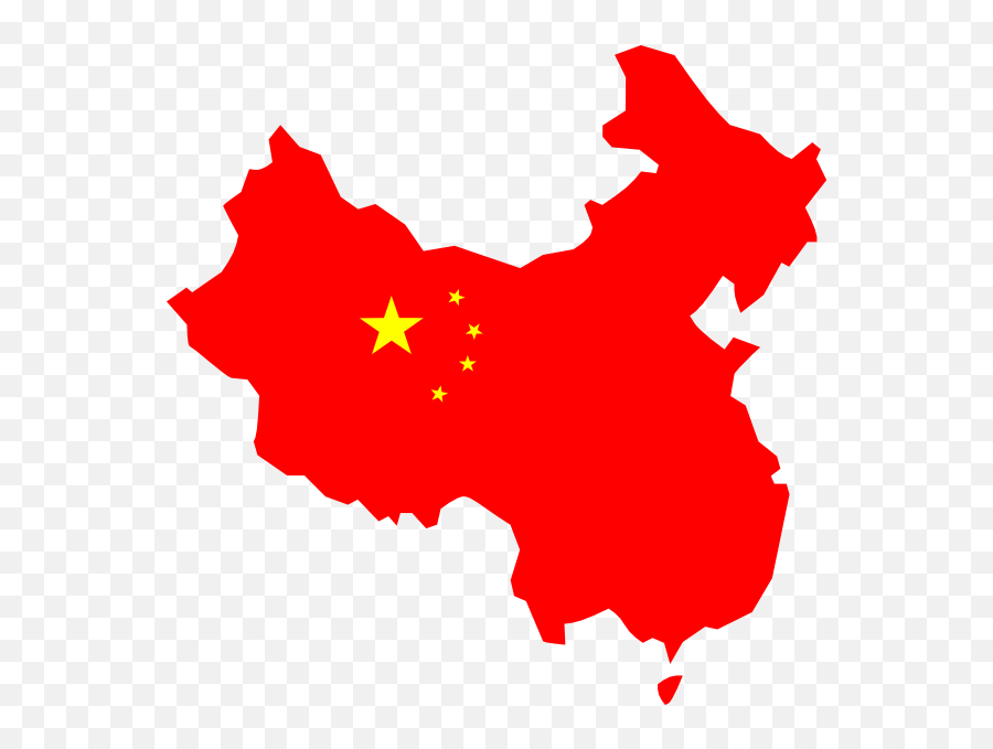 China Map Clip Art At Clker - China Clipart Emoji,China Clipart