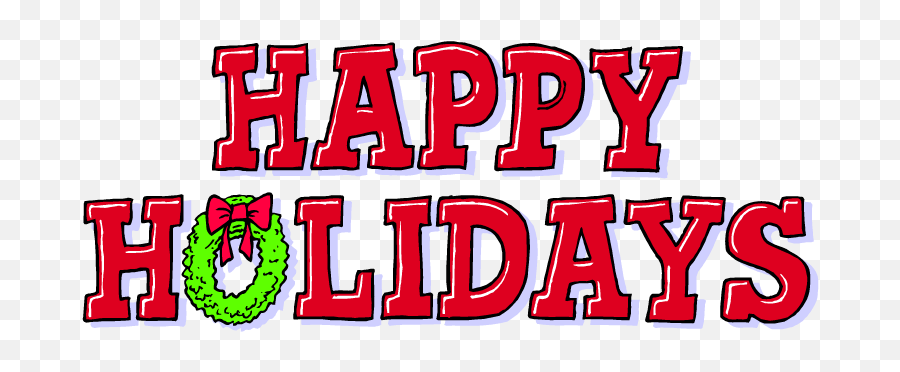 December Holiday Border Clip Art - Language Emoji,Holiday Border Clipart