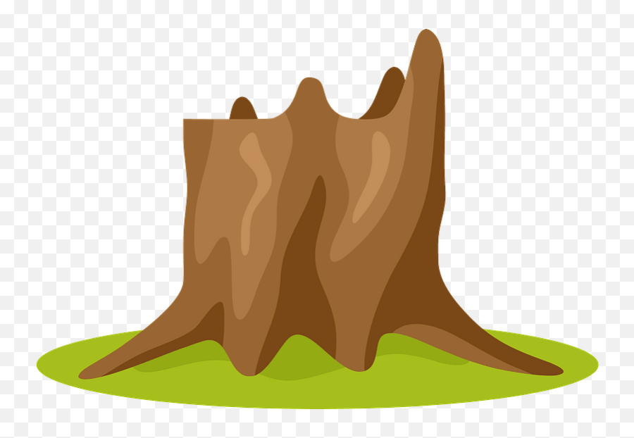 Tree Stump Clipart Free Download Transparent Png Creazilla Emoji,Stump Clipart