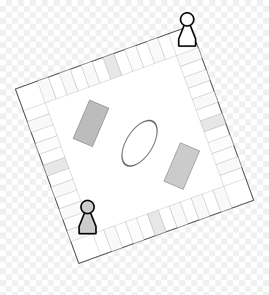 Black And White Board Game Clip Art - Board Game Clipart Transparant Emoji,Games Clipart