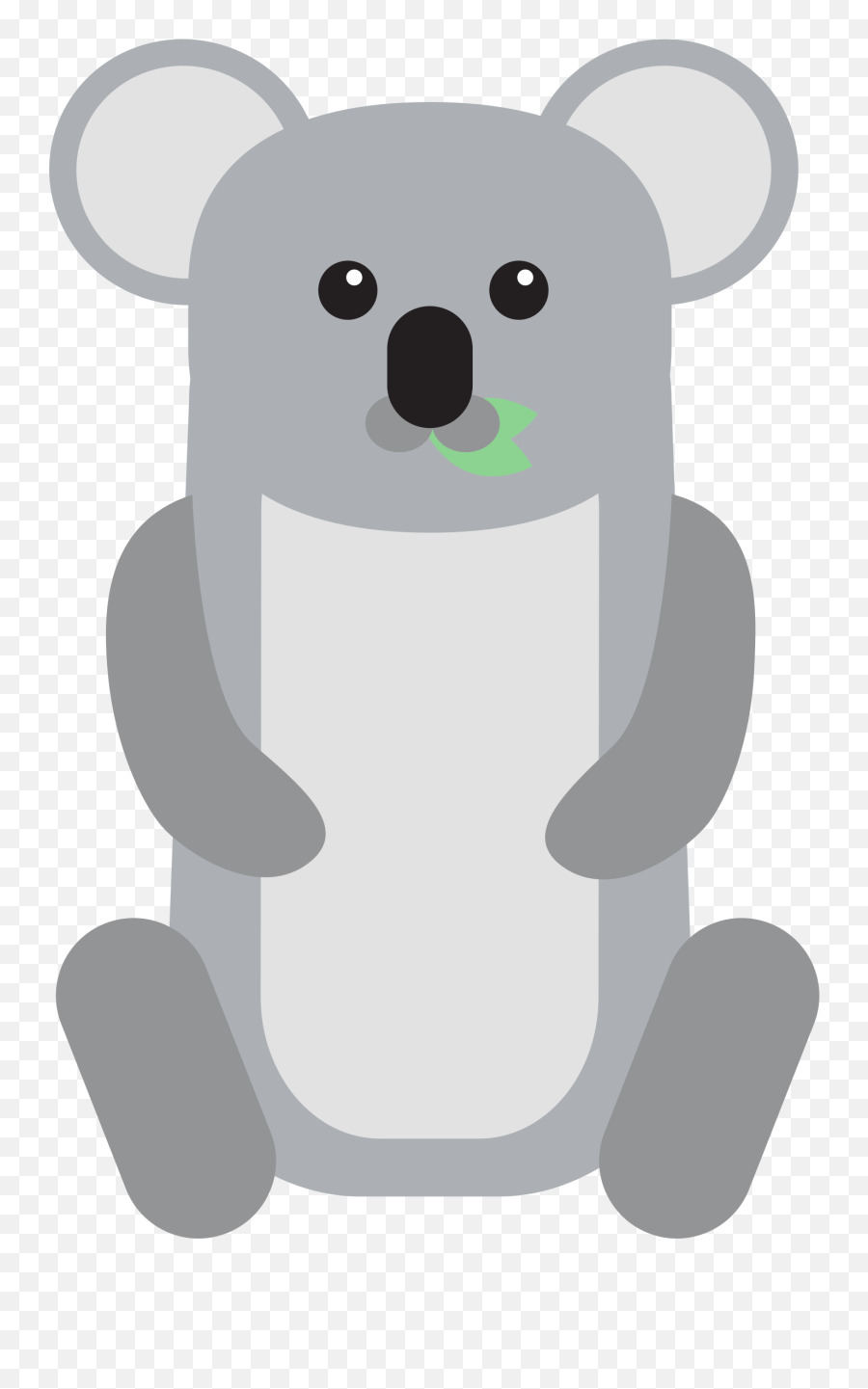 Koala Clipart Svg Picture - Koala Cliaprt Png Emoji,Koala Clipart