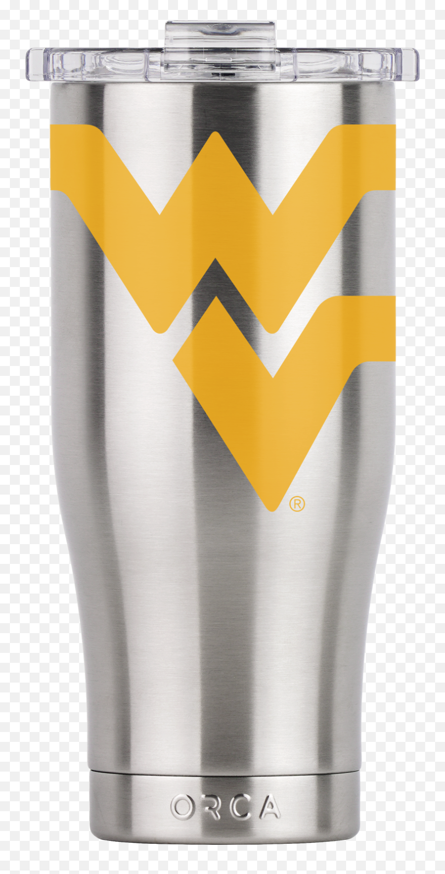 West Virginia Large Logo Chaser 16oz - Pint Glass Emoji,West Virginia Logo
