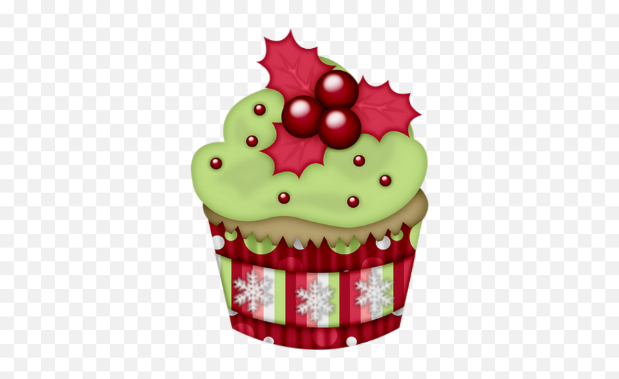 Christmas Clipartchristmas Printableschristmas - Christmas Baking Cup Emoji,Cupcakes Clipart