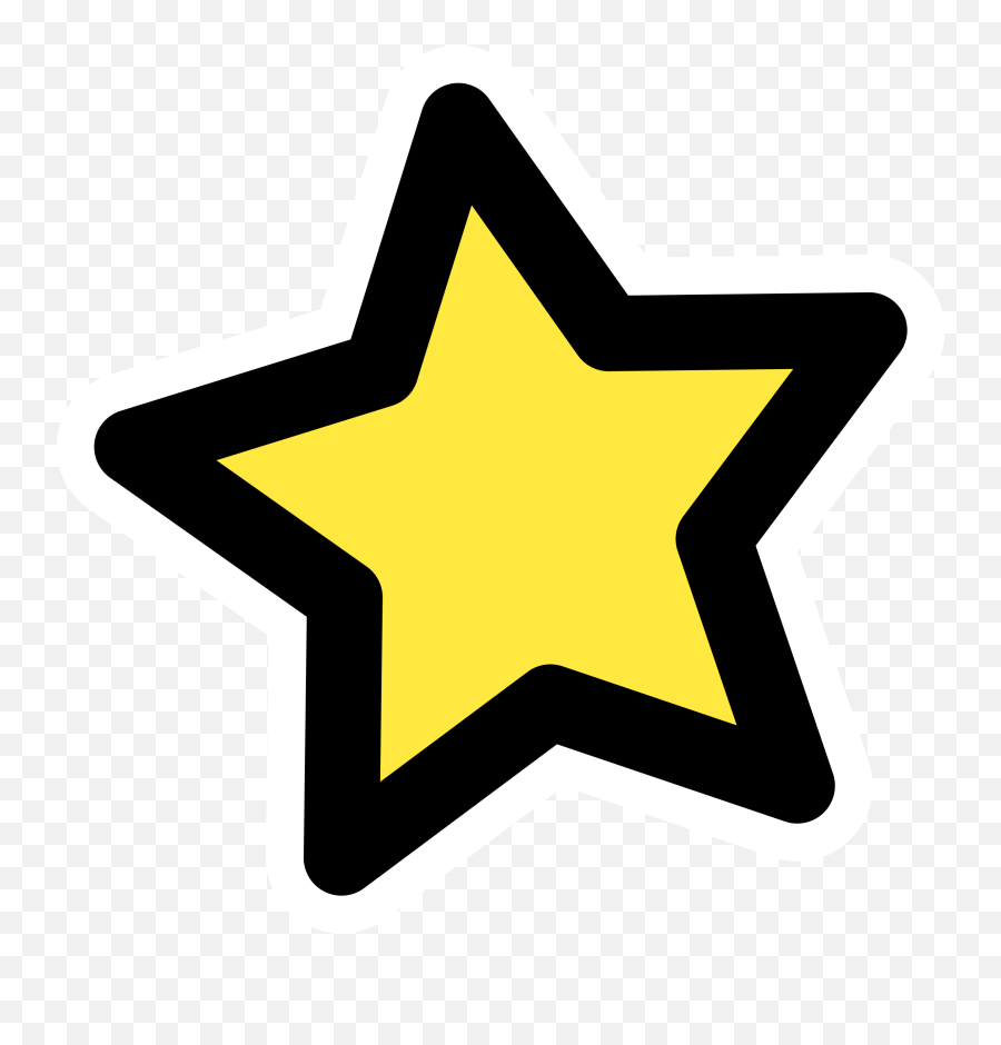 Star Png - Transparent Background Star Clipart Png Emoji,Star Png