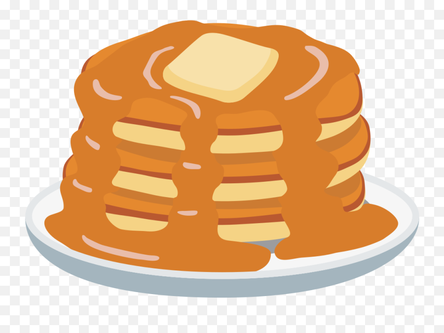 Pancakes Clipart Baking Pancakes - Transparent Plate Of Pancakes Cartoon Emoji,Pancakes Clipart