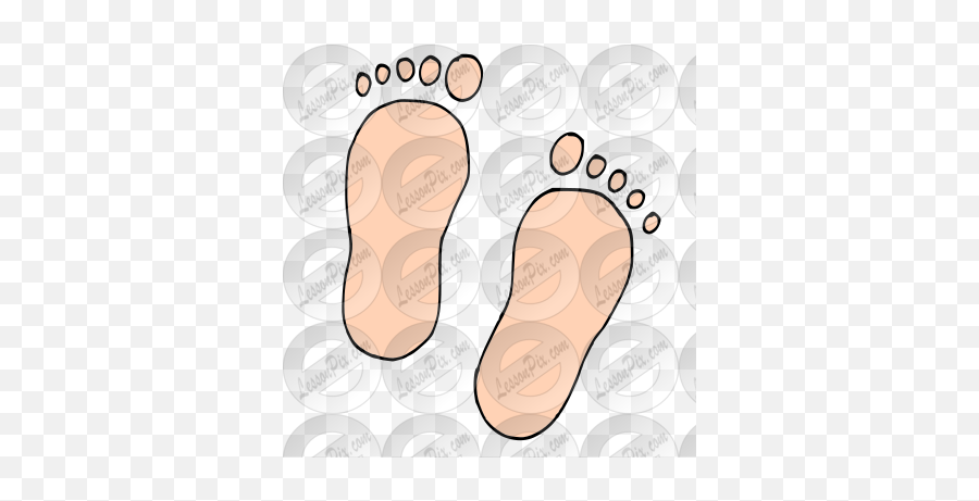 Footprints Picture For Classroom Therapy Use - Great For Women Emoji,Footprints Clipart