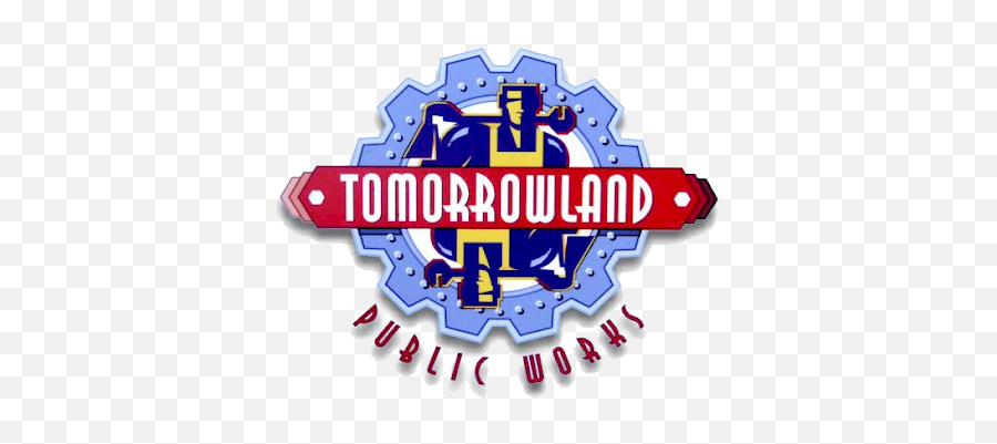 Disney Art Magic Kingdom - Tomorrowland Public Works Logo Emoji,Magic Kingdom Logo