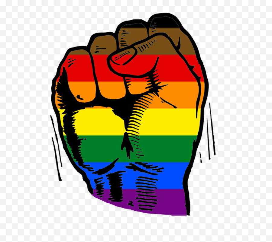 Pride Fist Power Human - Pride Fist Png Emoji,Fist Png