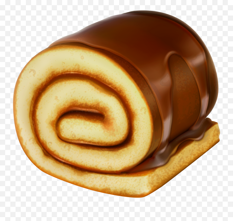Swiss Roll Clip Art - Cake Roll Png Emoji,Clipart - Food