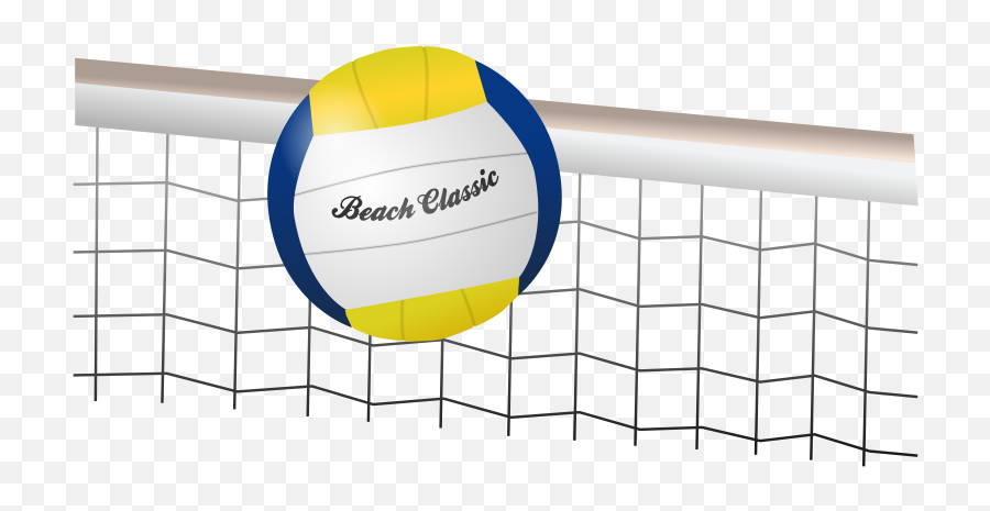 Free Clip Art - Net And Ball Volleyball Emoji,Clipart Volleyballs