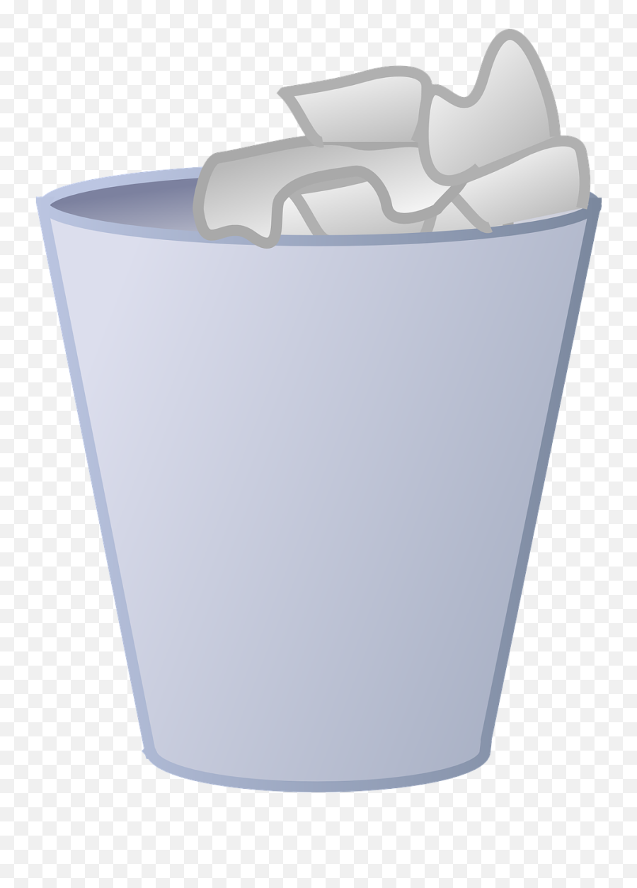 Small Trash Can Clipart Transparent - Trash Can Clip Art Emoji,Trashcan Clipart