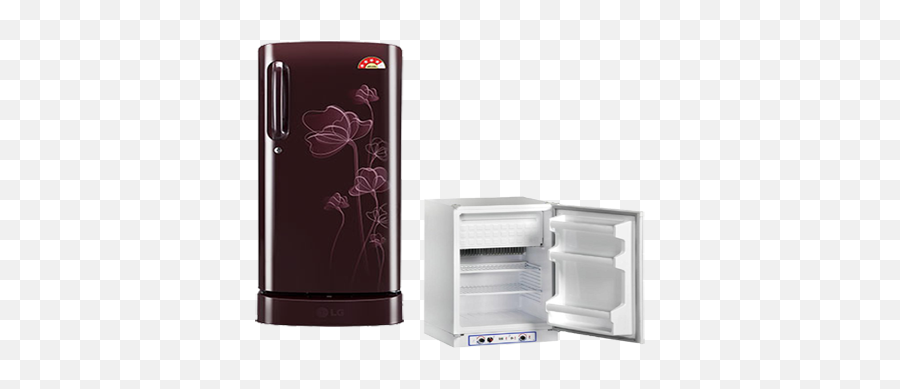 Single Door Refrigerator Transparent Background Png Png Arts - Lg Refrigerator 190 Litre Emoji,Door Transparent Background
