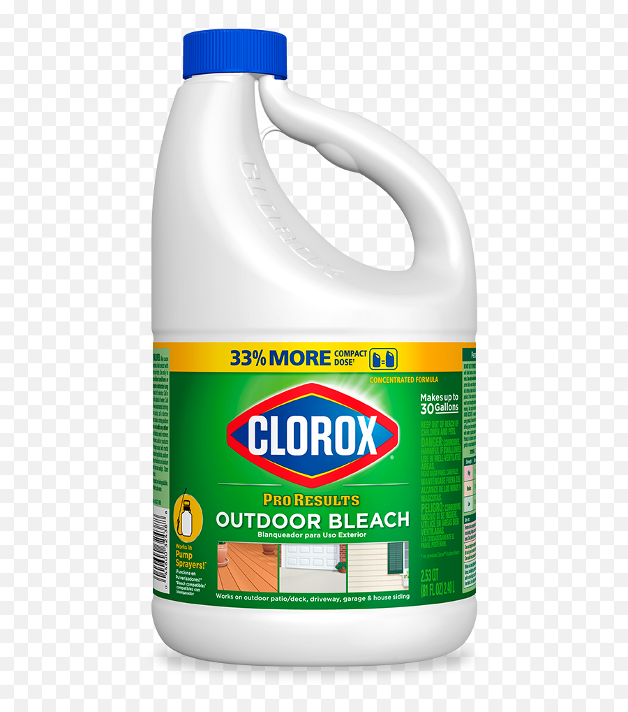 Clorox Proresults Outdoor Bleach - Clorox Outdoor Bleach Emoji,Bleach Transparent