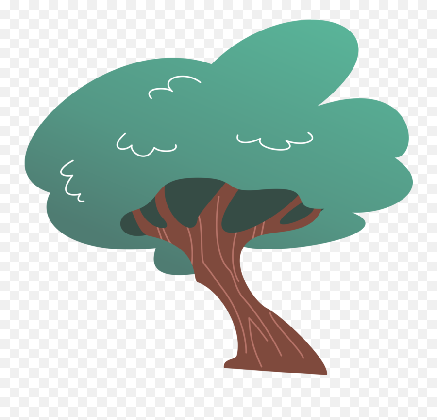 Hiding Behind A Tree Clipart Free Downlo 198139 - Png Transparent Tree Vector Art Emoji,Tree Clipart Free