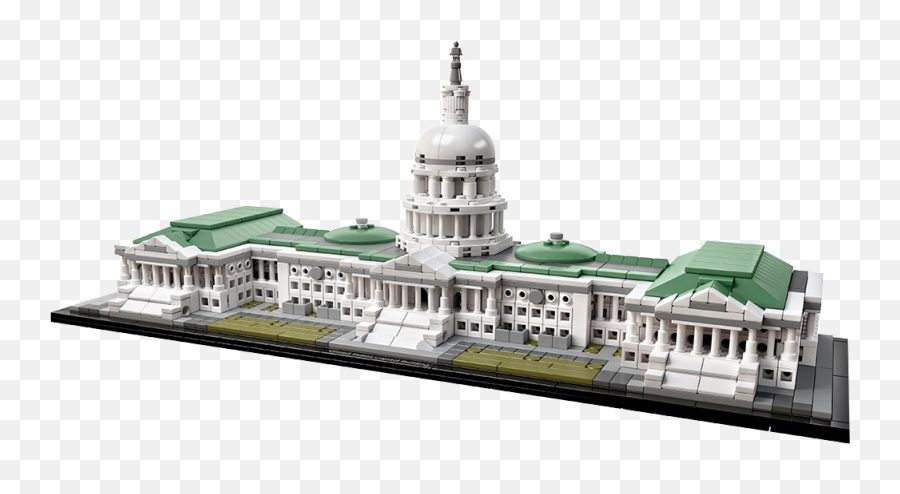 United States Capitol Building - Capitol Building Lego Emoji,Capitol Building Png