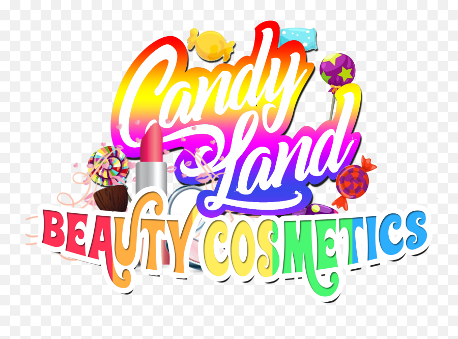 Candyland Beauty Cosmetics - Language Emoji,Cosmetics Logo