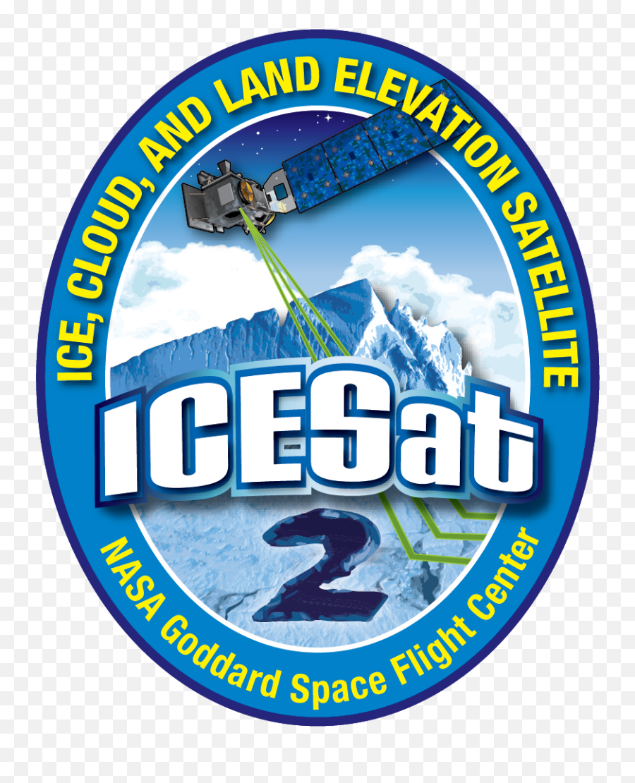 Fileicesat - 2 Logopng Wikipedia Nasa Icesat 2 Logo Emoji,Goddard Logo