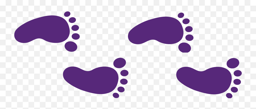 The B - Walking Footprint Clipart Emoji,Experience Clipart