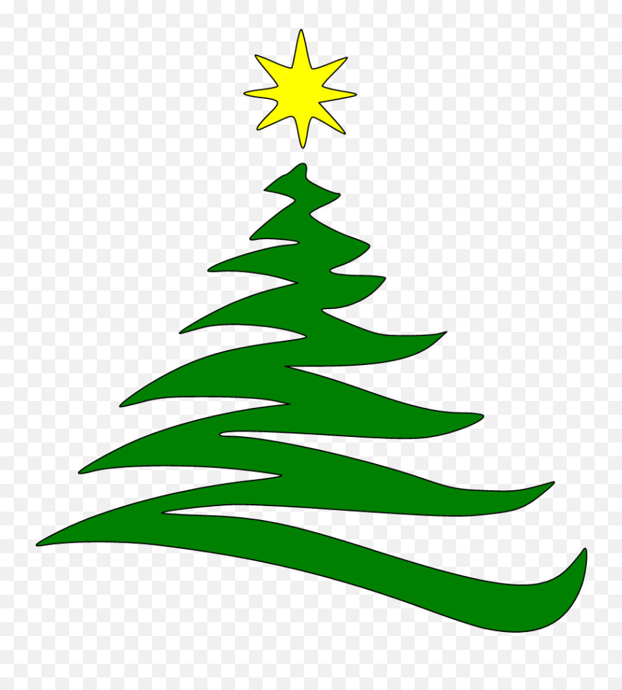 Christmas Tree Clipart Png Transparent Background Free - Christmas Tree Outline Clipart Emoji,Christmas Tree Png