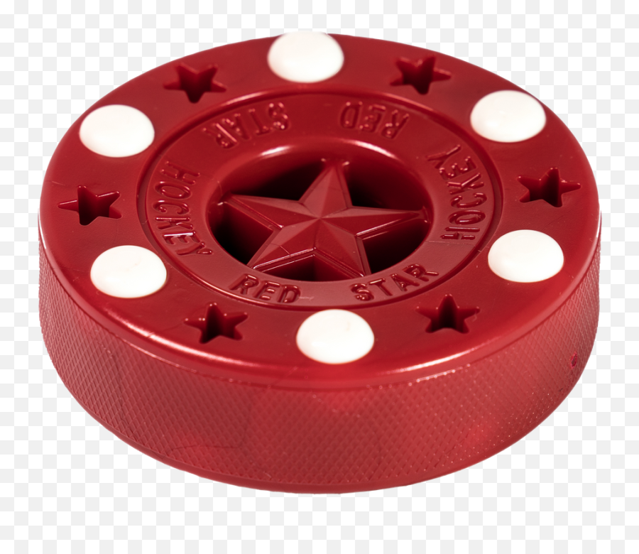 Red Star Bullet Pucks Emoji,Red Star Transparent