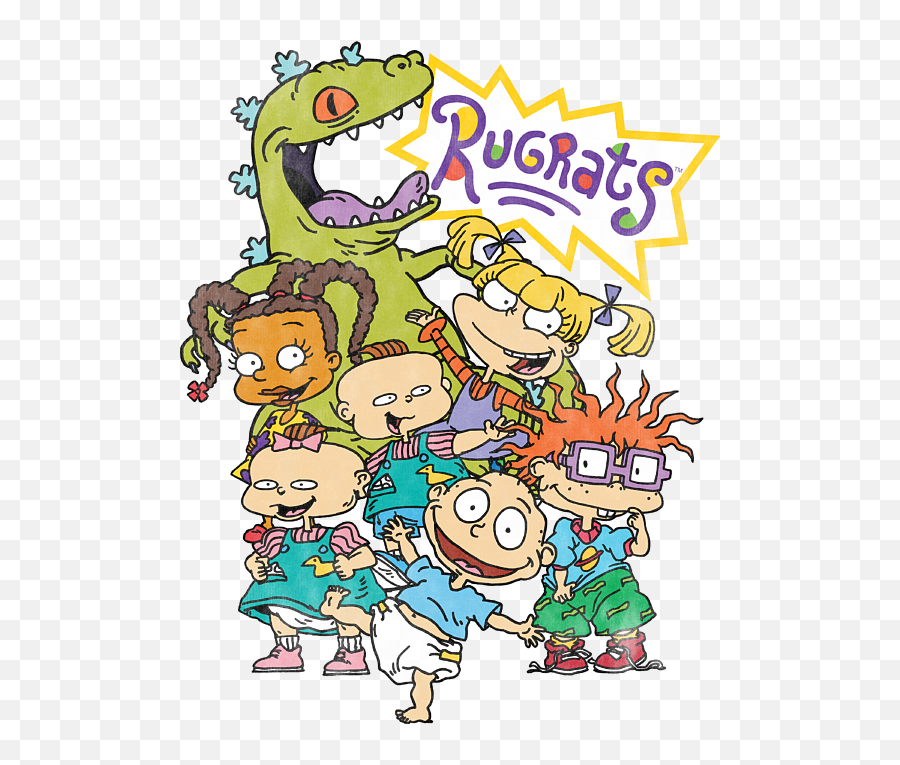 Rugrats Happy Character Group Pile Up Iphone X Case For Sale Emoji,Rugrats Transparent