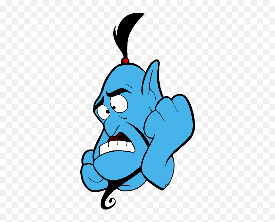 Disney Genie Robinwilliams Love Sticker By Lol Emoji,Genie Clipart