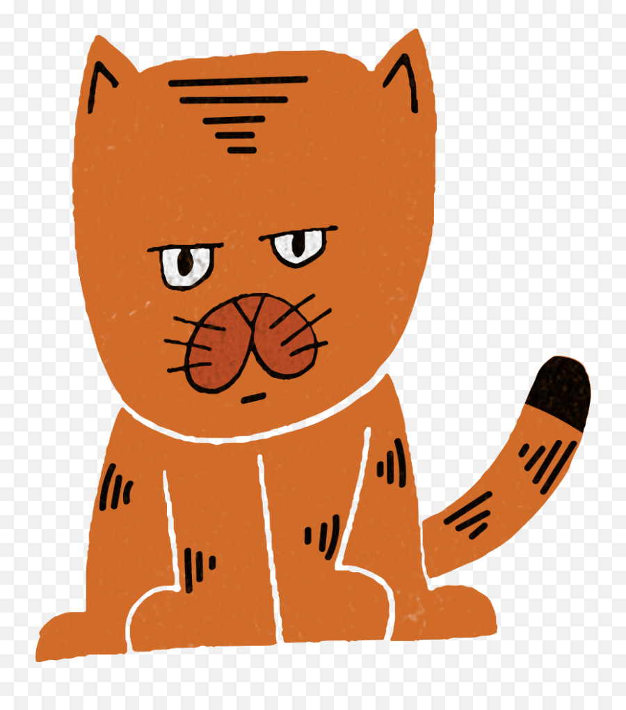 Free Cat 1199273 Png With Transparent Background Emoji,Orange Cat Png