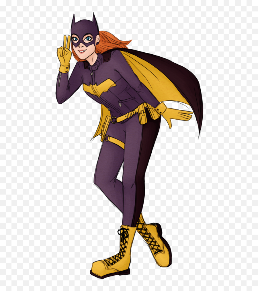 Cartoon Batgirl Png Download Image Png Arts Emoji,Batgirl Clipart