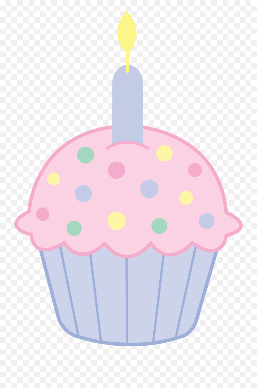 Best Birthday Cupcake Clipart - Birthday Cupcake Clip Art Emoji,Cupcake Clipart