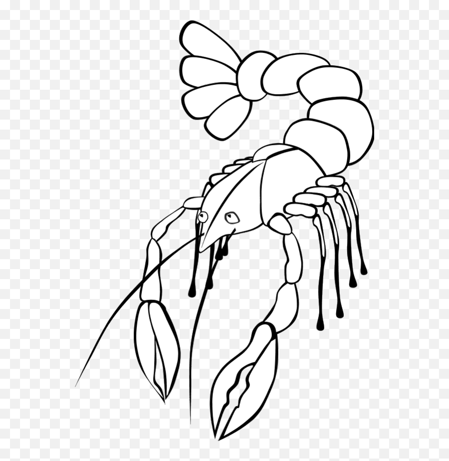 Lobster Cartoon Clip Art - Clipartsco Crayfish Template Emoji,Lobster Clipart