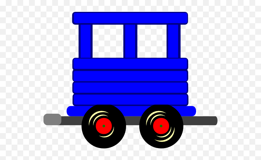 Caboose Loco Train Carriage Clip Art At - Train Carriage Clipart Emoji,Train Clipart