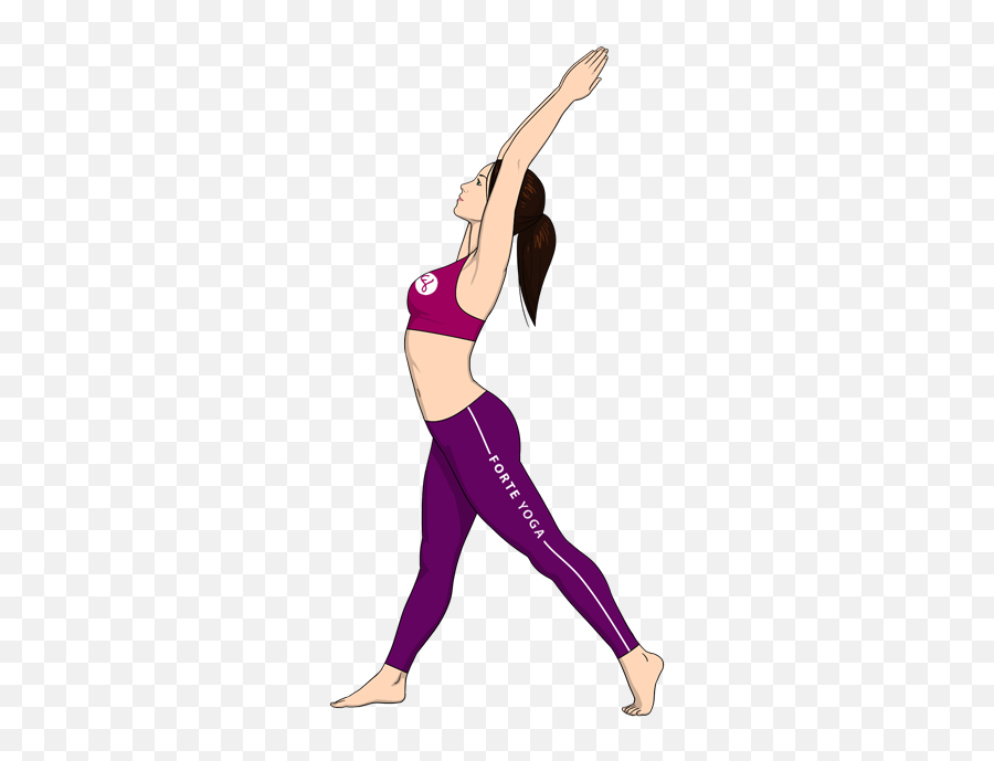 Purple Crescent Moon Png - Upward Salute Yoga Full Size For Women Emoji,Crescent Moon Png
