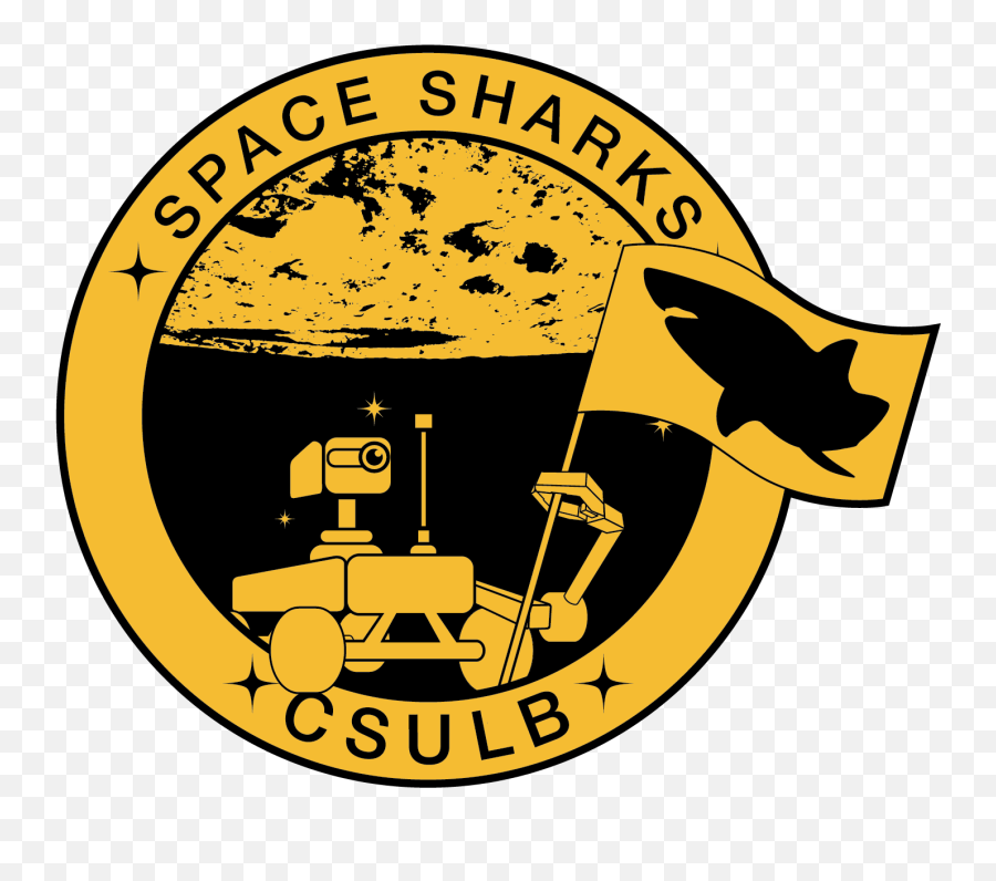 Space Sharks - Language Emoji,Csulb Logo
