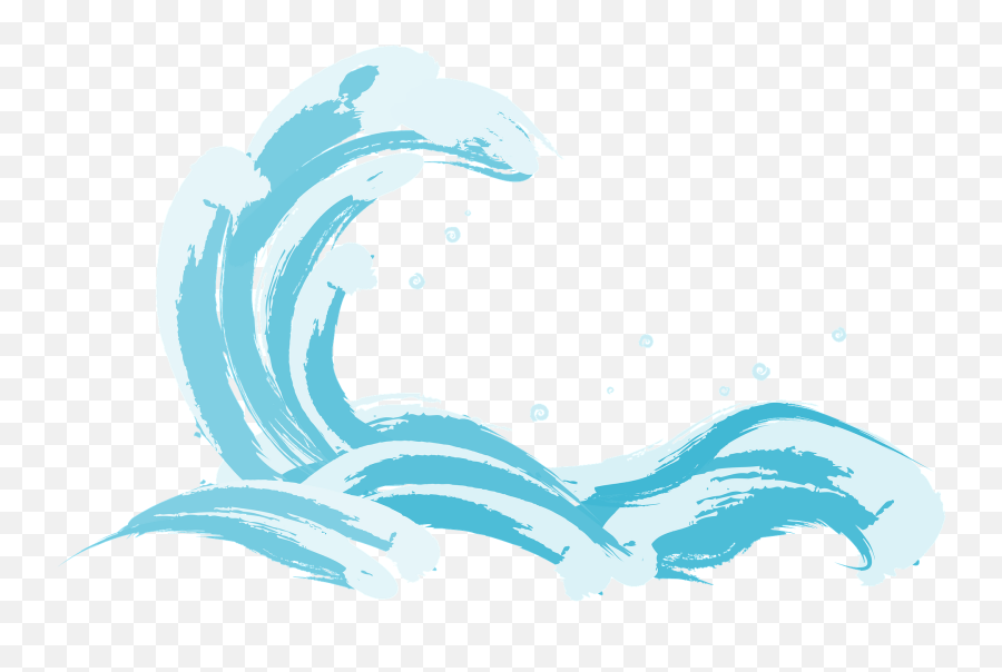 Sea Wave Clipart Free Download Transparent Png Creazilla - Art Emoji,Wave Clipart