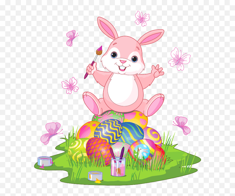 Free Easter Bunny Clipart - Clip Art Library Clipart Easter Bunny Emoji,Bunny Clipart