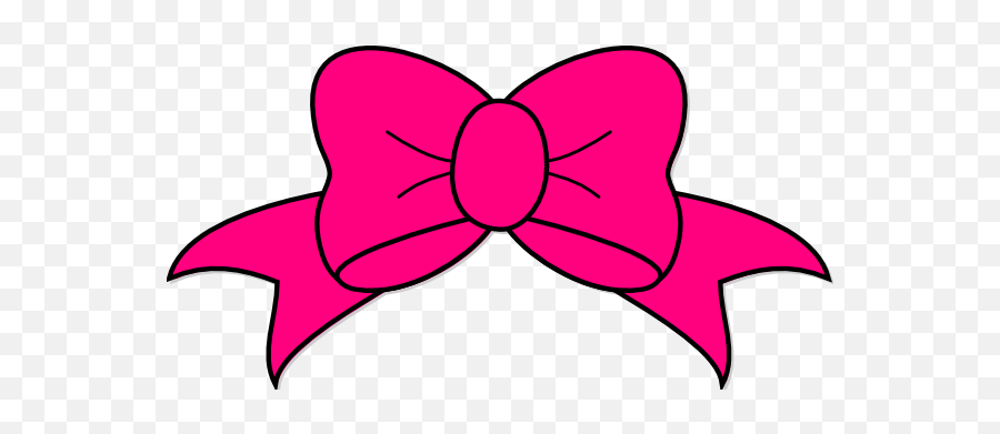 Free Bow Cliparts Transparent Download - Pink Bow Clipart Emoji,Bow Clipart