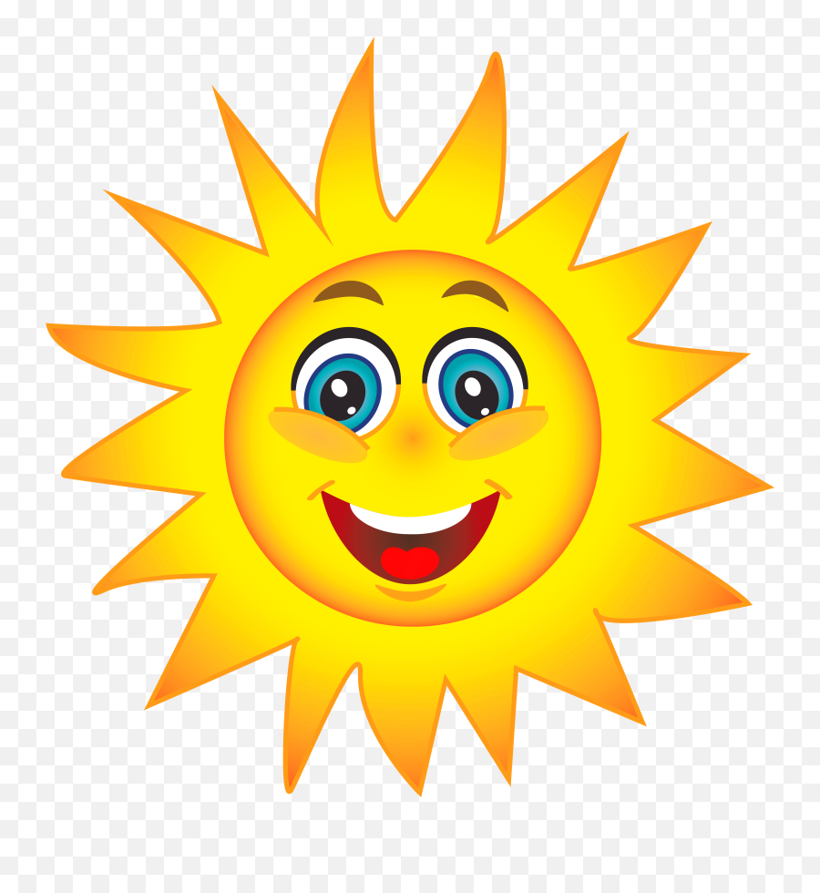 Heaven Clipart Sunshine Heaven - Sun Cartoon Emoji,Sunshine Clipart